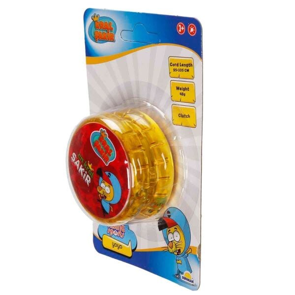 5354 SUN-RST-RSP-YOYO KRAL ŞAKİR 6CM SARI IŞIKLI KRTL KRAL