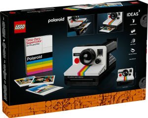 LEGO® Ideas Polaroid OneStep SX-70 Kamera 21345 - Fotoğraf Meraklısı Yetişkinler için Koleksiyonluk ve Sergilenebilir Yaratıcı Model