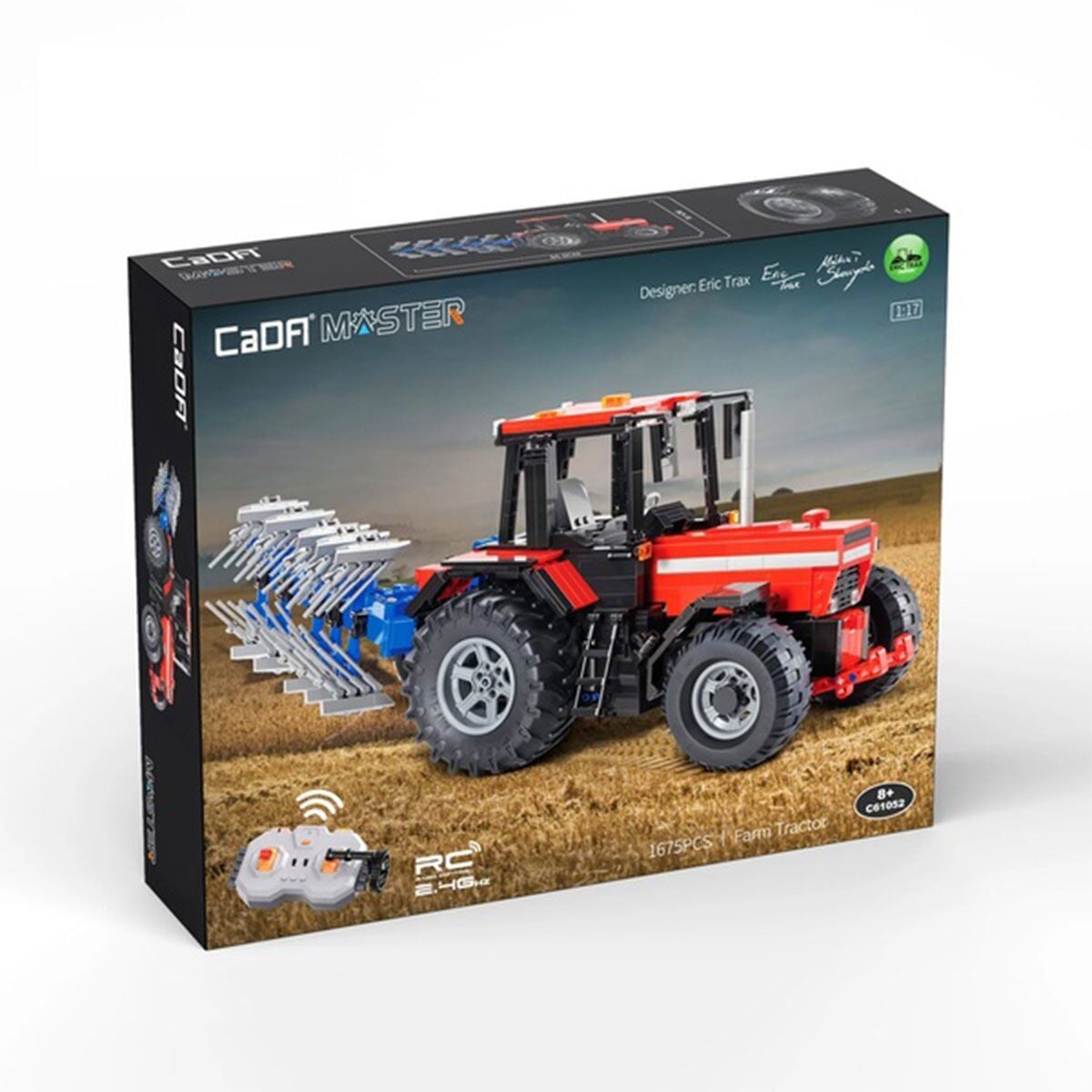 C61052W Cada Kumandalı Traktör Blok Seti 1675 Parça -Vagon life