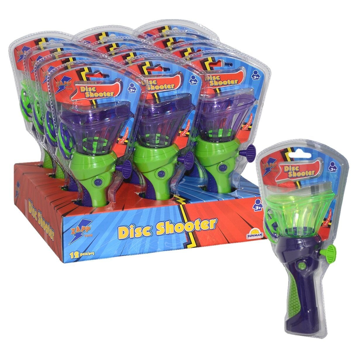 02135 Zapp Çek Fırlat Disk Shooter