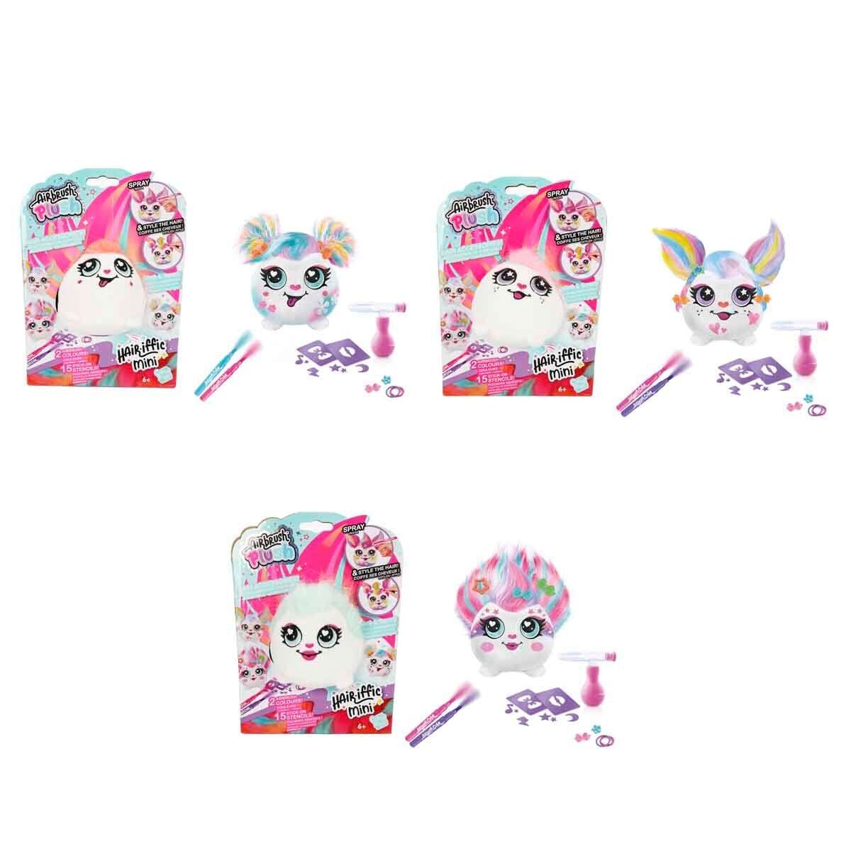 45539 SUN-CNL-HOBİ SET AIRBRUSH PLUSH HAIR IFFIC MINI 3R