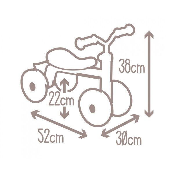 7600721405 ROOKIE RIDE-ON PINK