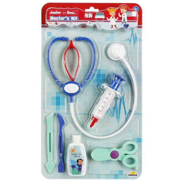 4154 SUN-SABC-JDC- Oyuncak Doktor Oyun Seti  (Ürün oyuncaktır)