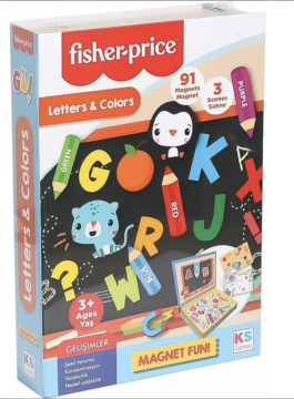 KS Games Fisher Price Baby Puzzle Letters Colors