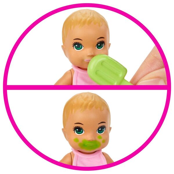GHV83 Özellikli Minik Bebekler Barbie Bebek Bakıcısı