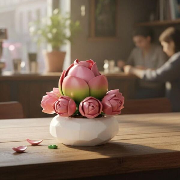 P655059 PANLOS ZAMBAK SUKULENT MODEL 41 PARÇA BLOCK OYUNCAK