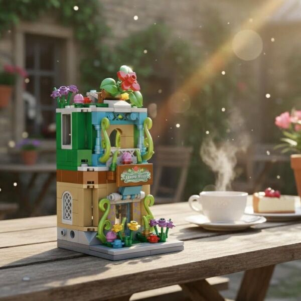 P657037 PANLOS ÇİÇEK DÜKKANI 280 PARÇA BLOCK OYUNCAK