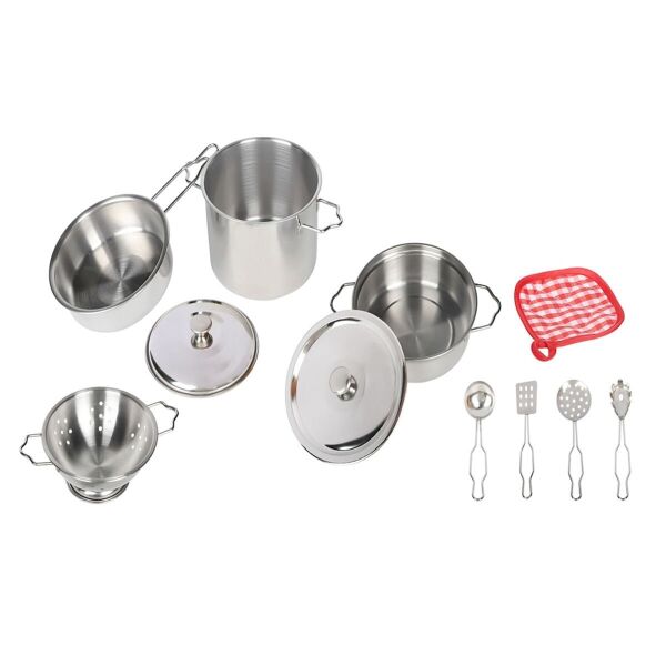 ATF-3815-1A 11 PARÇA ÇELİK TENCERE TAVA SET