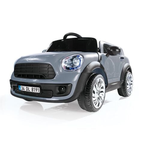 8293 OYUNCAK RIDE ON 12V ARABA KUMANDALI GRİ
