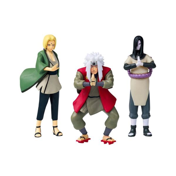 PMI/NSH2021S NARUTO 3LÜ KOLEKSİYON FİGÜR SETİ ASORTİ