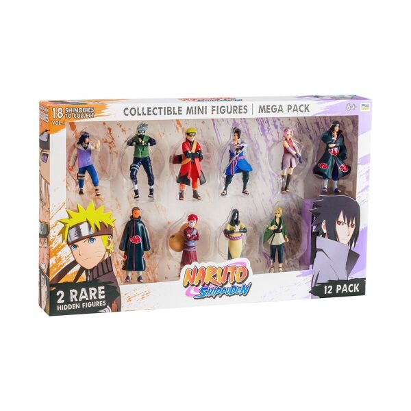 PMI NSH2080S NARUTO 12Lİ KOLEKSŞYON FİGÜR SETİ ASORTİ