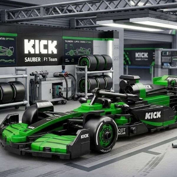 C55082W KICK SAUBER F1 TEAM C45-2025 348 PARÇA OYUNCAK