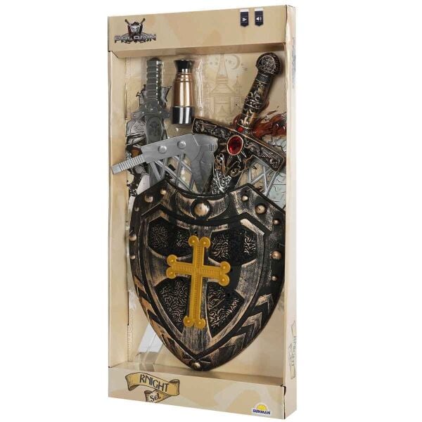 9135 SUN-YFN-PAL-ŞÖVALYE SET KALK DÜRB BIÇAK SESLİ ORT KUTU 2A