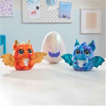 69282 SUN- Sesli ve Işıklı Hatchimals Alive Mystery Hatch Draggle İnteraktif Peluş Sürpriz Yumurta