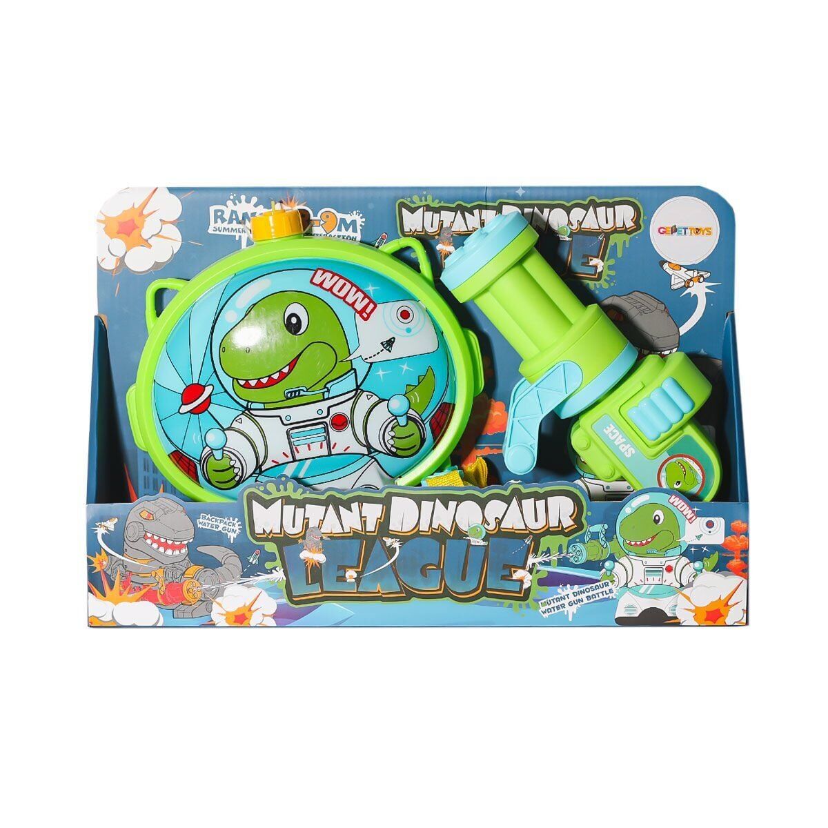 Gepettoy Dinazor ve Flamingo Su Tabancası Eğlenceli Yaz Oyuncağı