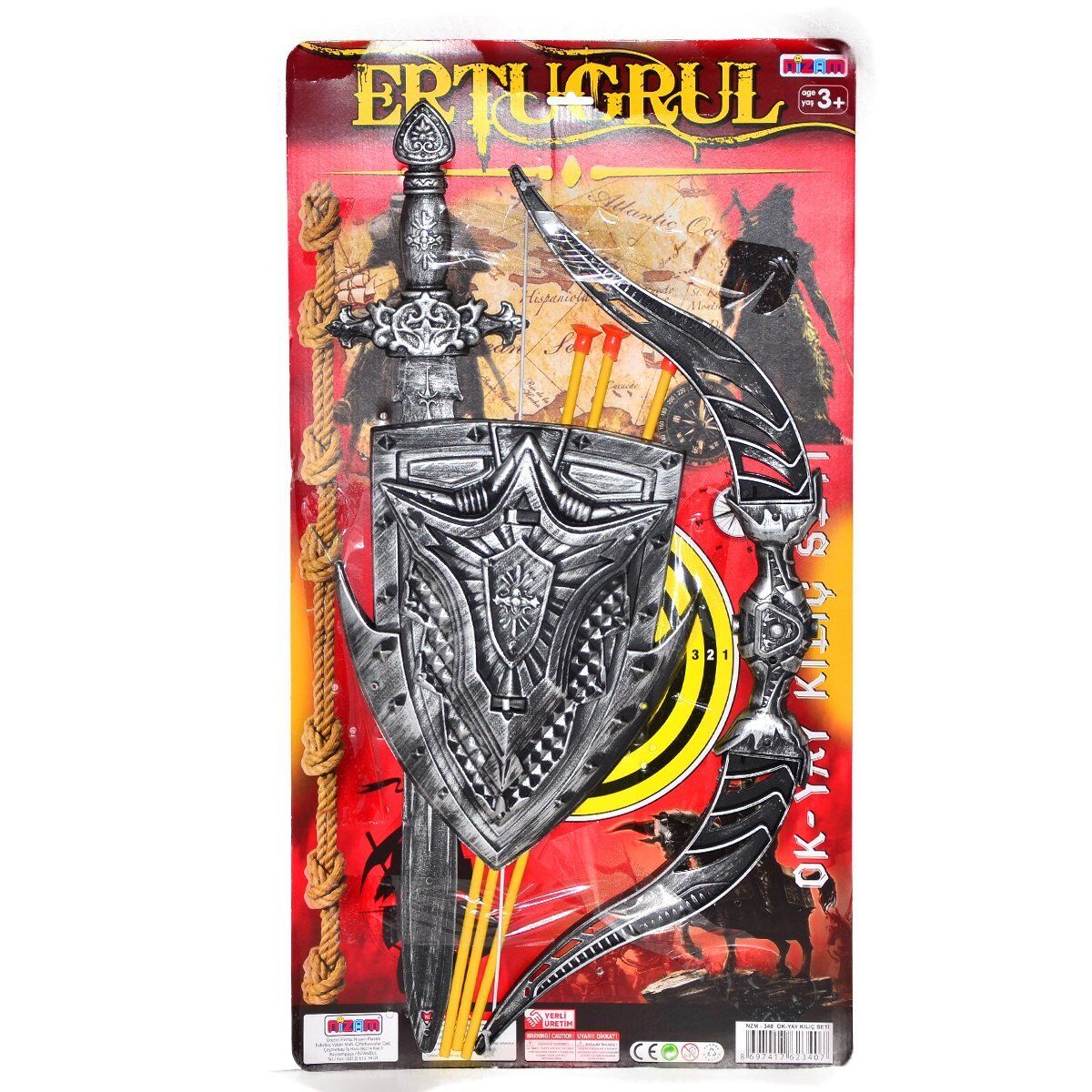 NZM-340 Ok Yay, Kılıç Seti -Nizam Plastik