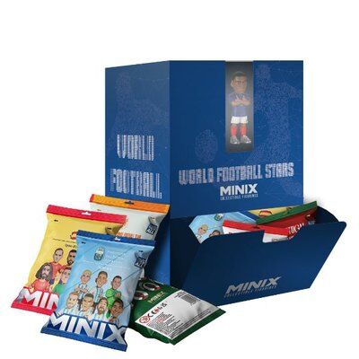 Minibox Minix Dünya Kupası Yıldız Futbolcular Figür Serisi